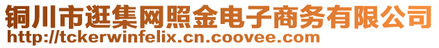 銅川市逛集網(wǎng)照金電子商務(wù)有限公司