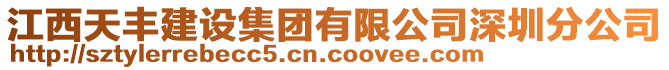 江西天豐建設(shè)集團有限公司深圳分公司
