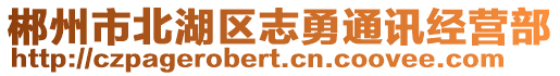 郴州市北湖區(qū)志勇通訊經(jīng)營部