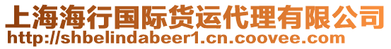 上海海行國際貨運代理有限公司