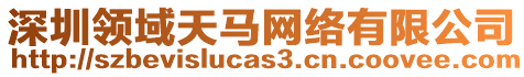 深圳領(lǐng)域天馬網(wǎng)絡(luò)有限公司