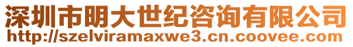 深圳市明大世紀(jì)咨詢有限公司