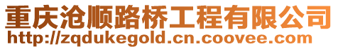 重慶滄順路橋工程有限公司