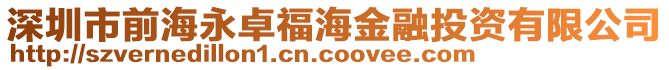 深圳市前海永卓福海金融投資有限公司