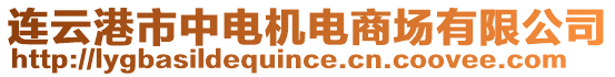 連云港市中電機(jī)電商場有限公司