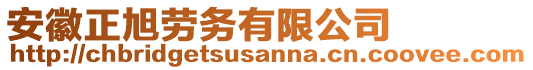 安徽正旭勞務(wù)有限公司