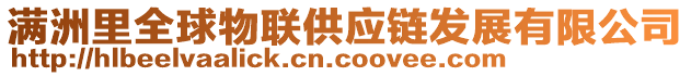 滿洲里全球物聯(lián)供應(yīng)鏈發(fā)展有限公司