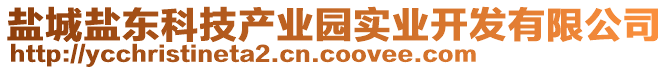 鹽城鹽東科技產(chǎn)業(yè)園實業(yè)開發(fā)有限公司