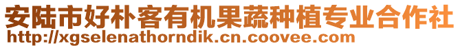 安陸市好樸客有機果蔬種植專業合作社