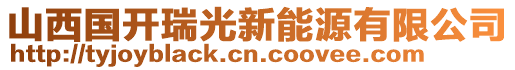 山西國開瑞光新能源有限公司