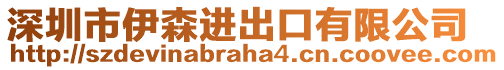 深圳市伊森進出口有限公司