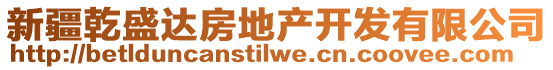 新疆乾盛達(dá)房地產(chǎn)開(kāi)發(fā)有限公司