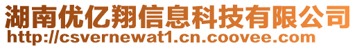 湖南優億翔信息科技有限公司
