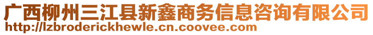 廣西柳州三江縣新鑫商務(wù)信息咨詢有限公司