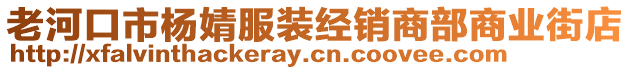 老河口市楊婧服裝經(jīng)銷(xiāo)商部商業(yè)街店