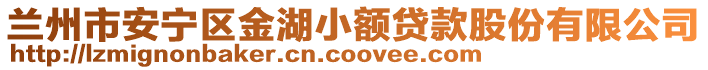 蘭州市安寧區金湖小額貸款股份有限公司