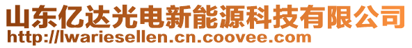 山東億達(dá)光電新能源科技有限公司