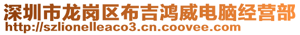 深圳市龍崗區布吉鴻威電腦經營部