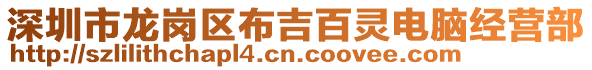深圳市龍崗區布吉百靈電腦經營部