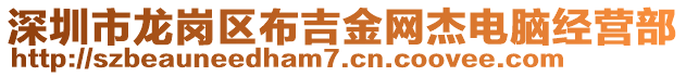 深圳市龍崗區布吉金網杰電腦經營部