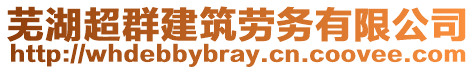 蕪湖超群建筑勞務有限公司