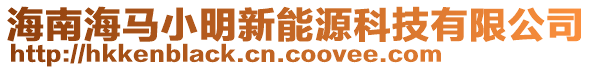 海南海馬小明新能源科技有限公司