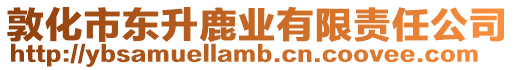 敦化市東升鹿業(yè)有限責(zé)任公司