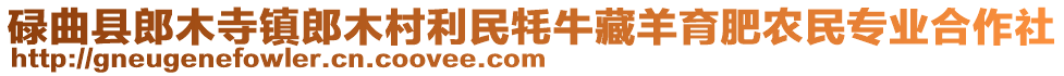 碌曲縣郎木寺鎮(zhèn)郎木村利民牦牛藏羊育肥農(nóng)民專業(yè)合作社