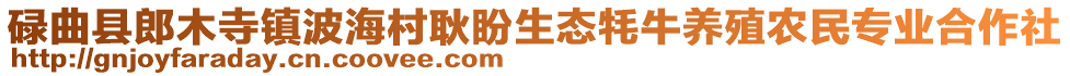 碌曲縣郎木寺鎮(zhèn)波海村耿盼生態(tài)牦牛養(yǎng)殖農(nóng)民專業(yè)合作社