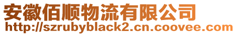 安徽佰顺物流有限公司