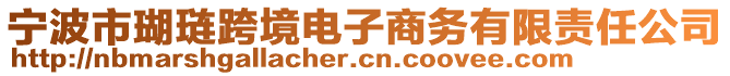 寧波市瑚璉跨境電子商務(wù)有限責(zé)任公司