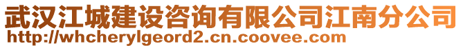 武漢江城建設(shè)咨詢有限公司江南分公司