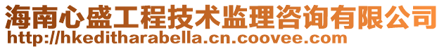 海南心盛工程技術(shù)監(jiān)理咨詢有限公司