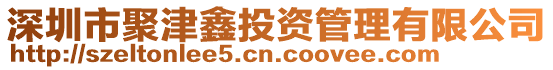 深圳市聚津鑫投資管理有限公司