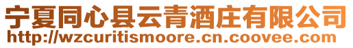 寧夏同心縣云青酒莊有限公司