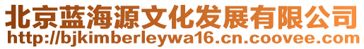 北京藍海源文化發展有限公司