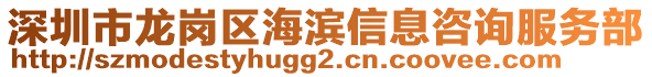 深圳市龍崗區(qū)海濱信息咨詢服務(wù)部