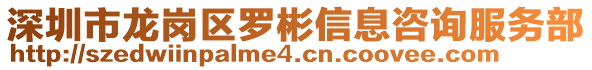 深圳市龍崗區(qū)羅彬信息咨詢(xún)服務(wù)部