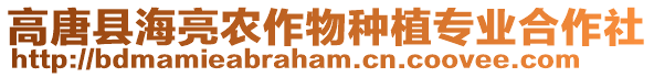 高唐縣海亮農(nóng)作物種植專業(yè)合作社