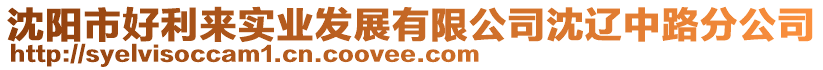 沈陽市好利來實業(yè)發(fā)展有限公司沈遼中路分公司