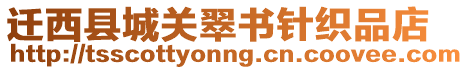遷西縣城關翠書針織品店