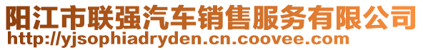 陽江市聯(lián)強(qiáng)汽車銷售服務(wù)有限公司