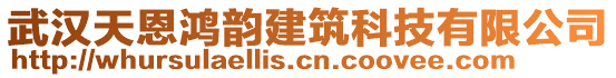 武漢天恩鴻韻建筑科技有限公司