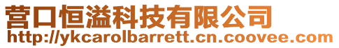 營口恒溢科技有限公司