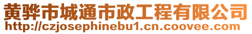 黃驊市城通市政工程有限公司