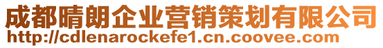成都晴朗企業營銷策劃有限公司
