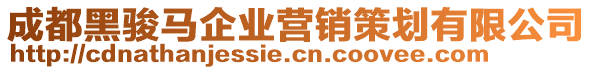 成都黑駿馬企業(yè)營銷策劃有限公司