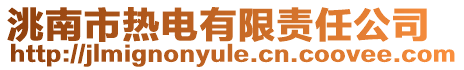洮南市熱電有限責(zé)任公司