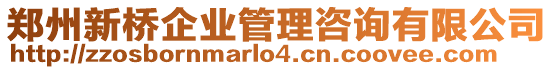 鄭州新橋企業(yè)管理咨詢有限公司