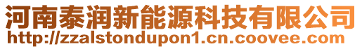 河南泰潤新能源科技有限公司